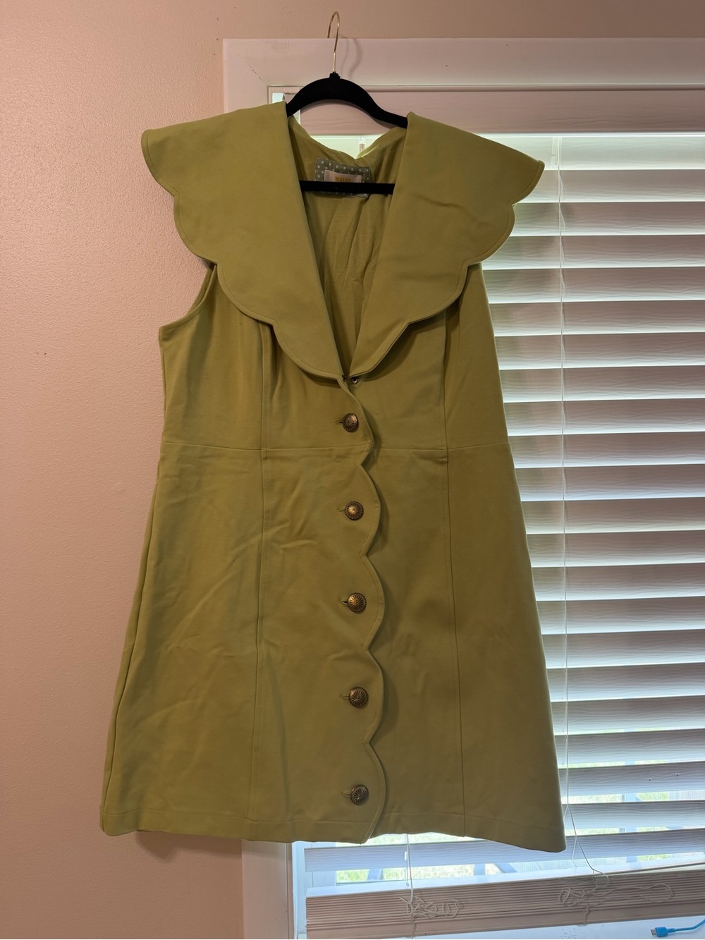 Maeve Green Scallop Dress